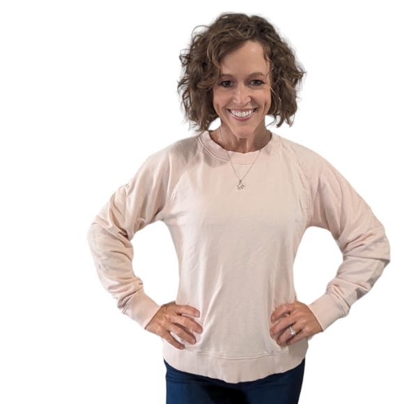 J. Crew Sweatshirt  Womens Small Preppy Cottagecore Casual Boho Coquette Comfy - Picture 8 of 8